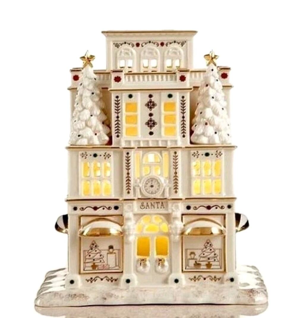 Lenox Mistletoe Park Series Department Store 825016 Village Treasures 2011 Boxed